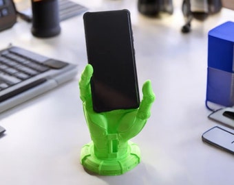 Android Robot Hand Phone Holder | 3D Printed Stand | Unique Gift for Tech Lovers | Desk or Home Decor