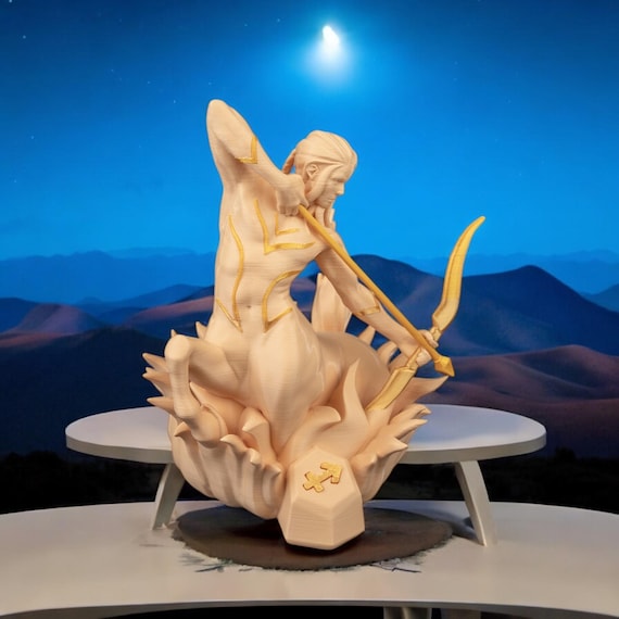 Sagittarius Figurine | 3D Printed Zodiac Sculpture for Astrology Decor