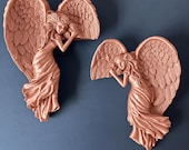 Door Corner Angel, Gothic Angel Decor for Door and Window Frames, Left or Right Facing or Pair, Custom Color — photo 11 of 20