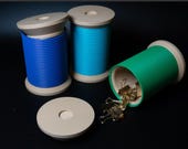 Thread Spool Storage Jar with Snap Lid, 3D Printed Sewing Room Organizer, Craft Supply Container — photo 12 of 17