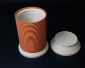 Thread Spool Storage Jar with Snap Lid, 3D Printed Sewing Room Organizer, Craft Supply Container — photo 5 of 17