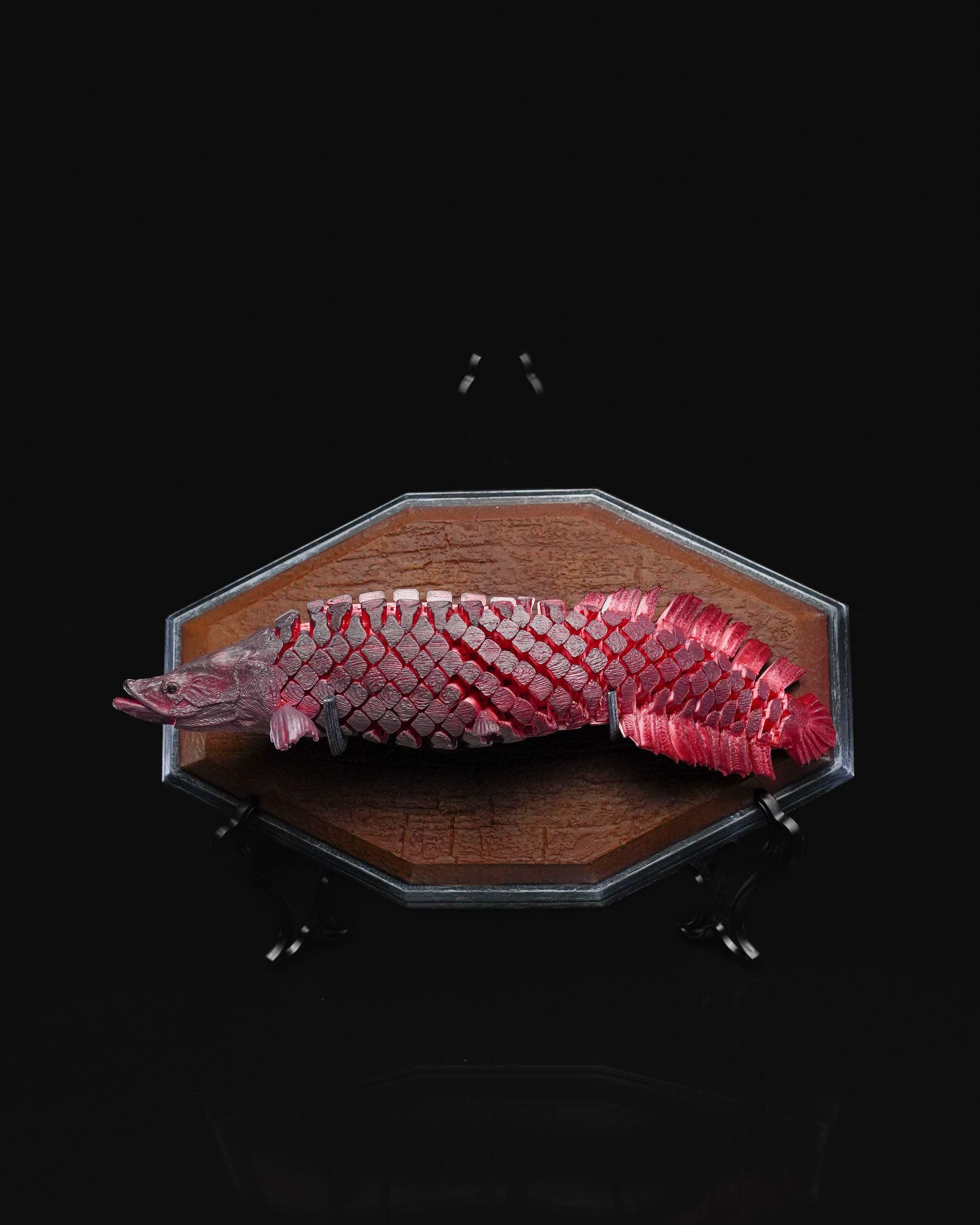 3D Printed Fish Fidget Toy, Articulated Flexible Desk Accessory — photo 1 of 10
