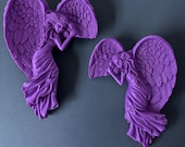 Door Corner Angel, Gothic Angel Decor for Door and Window Frames, Left or Right Facing or Pair, Custom Color — photo 12 of 20