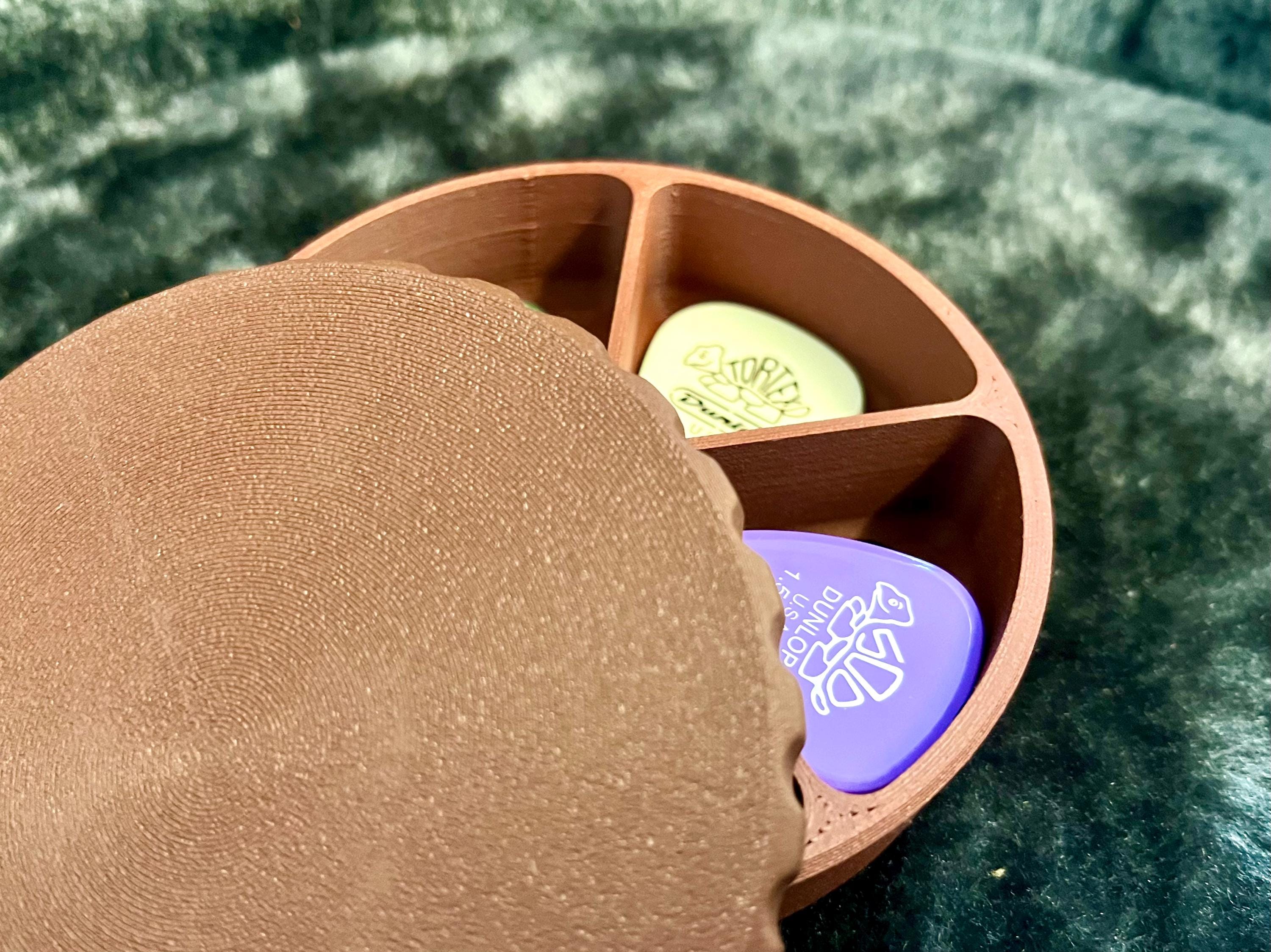 3D Printed Guitar Pick Box – PLA Plastic, Music Gift — photo 1 of 10