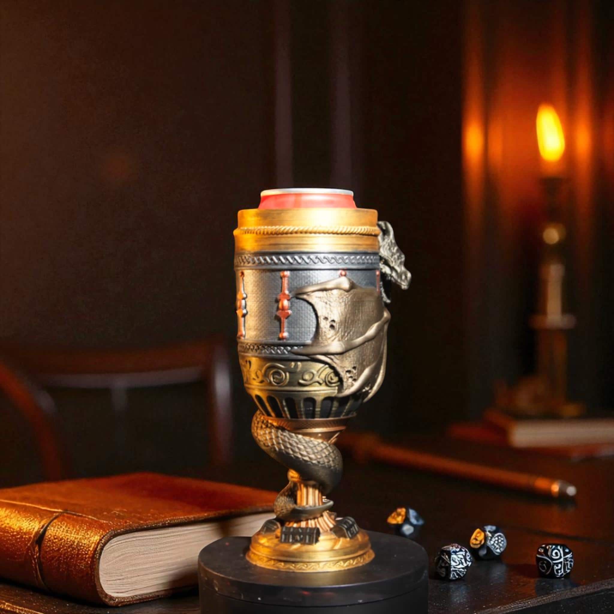 3D Printed Dragon Soda Goblet – Fantasy Gamer Drink Holder — photo 1 of 10