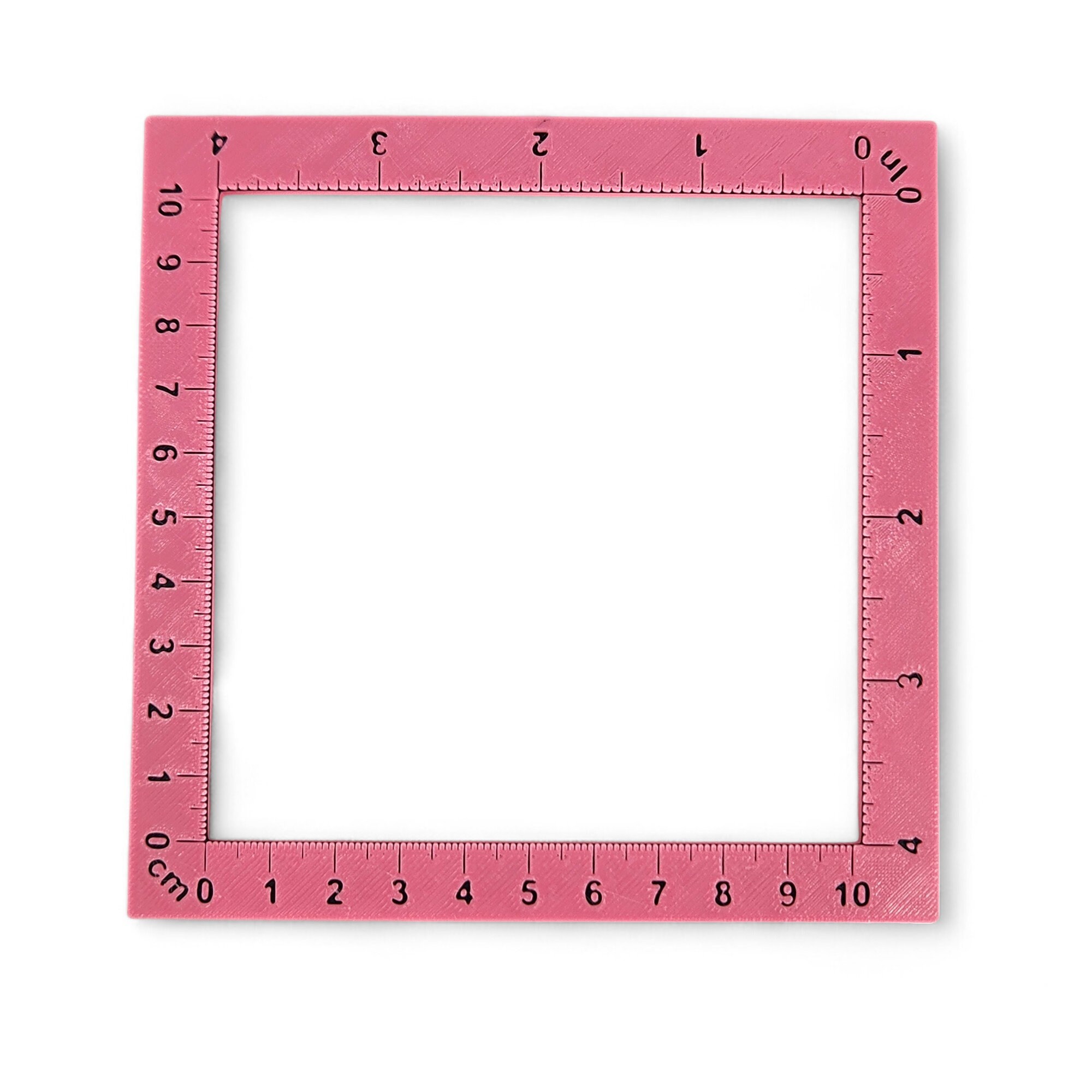 Knitting Gauge Ruler – 3D Printed Swatch Tool (5x5 Inch) - Etsy