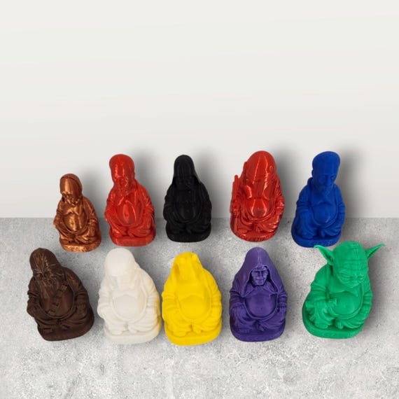 Star Wars Laughing Buddha Bust – 3D Printed Mashup Decor
