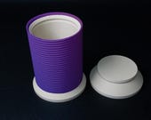 Thread Spool Storage Jar with Snap Lid, 3D Printed Sewing Room Organizer, Craft Supply Container — photo 4 of 17