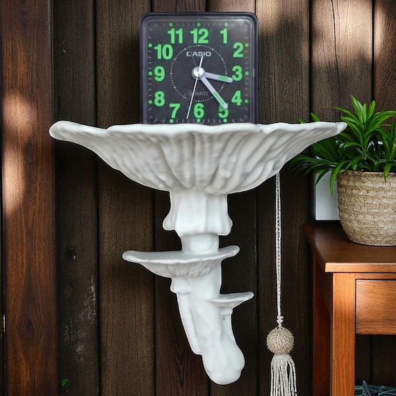3D Printed Mushroom Shelf – Eco-Friendly Wall Decor, Nature Inspired