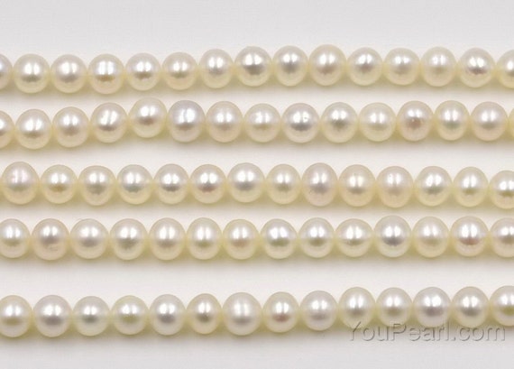 Wholesale Grade A Natural Cultured Freshwater Pearl Strands 