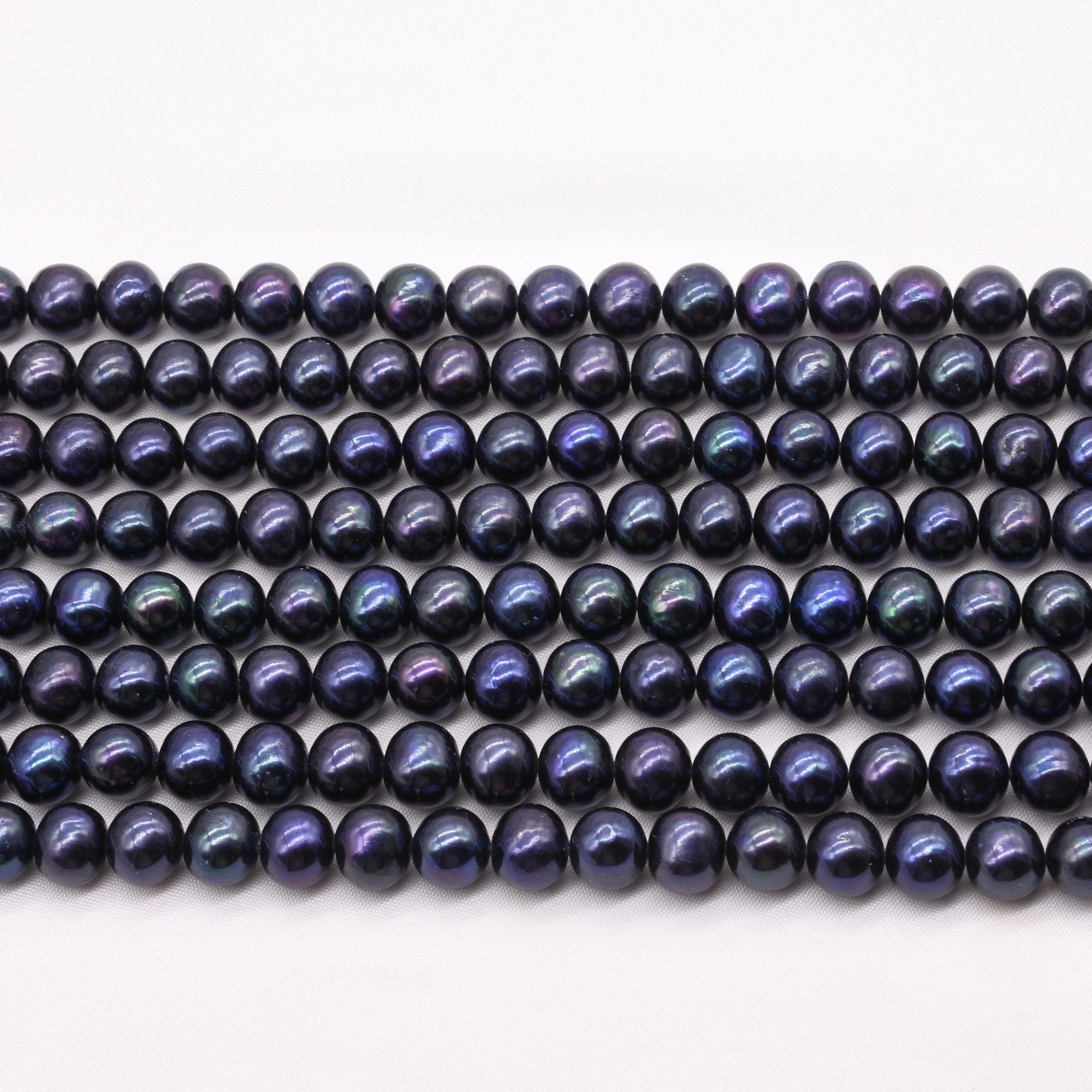 9-10mm Coin Shape Freshwater Pearl String - China Pearl and Loose Bead  price