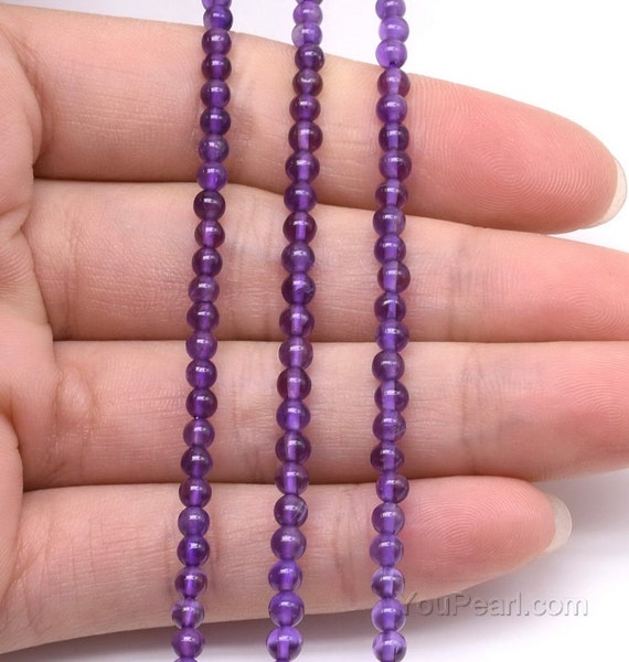 Genuine amethyst best sale beads