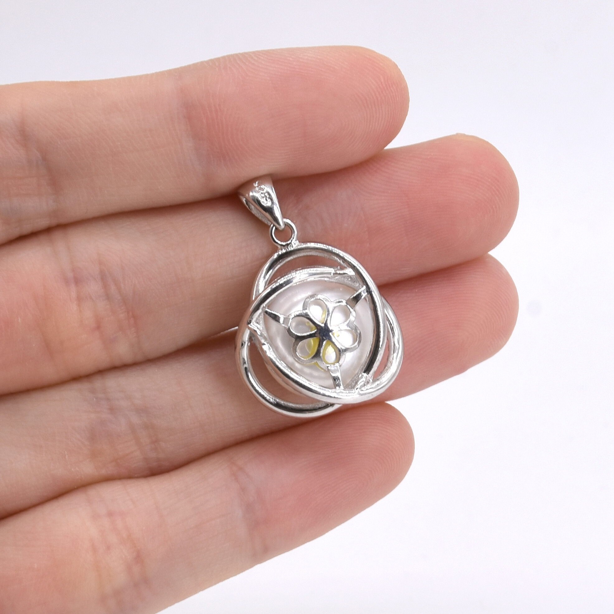 ネックレス・ペンダント wing bling 925 Silver Noah Daisy Natural Freshwater Pearl Ne $_57.JPG?set_id=8800005007