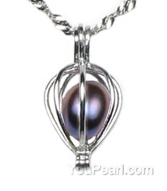 Wholesale Pearl Cage Necklace With Oyster Pendant And Hollow  Turtle/Dolphin/Love Urn Pendant Necklace From Bailu11, $1.03