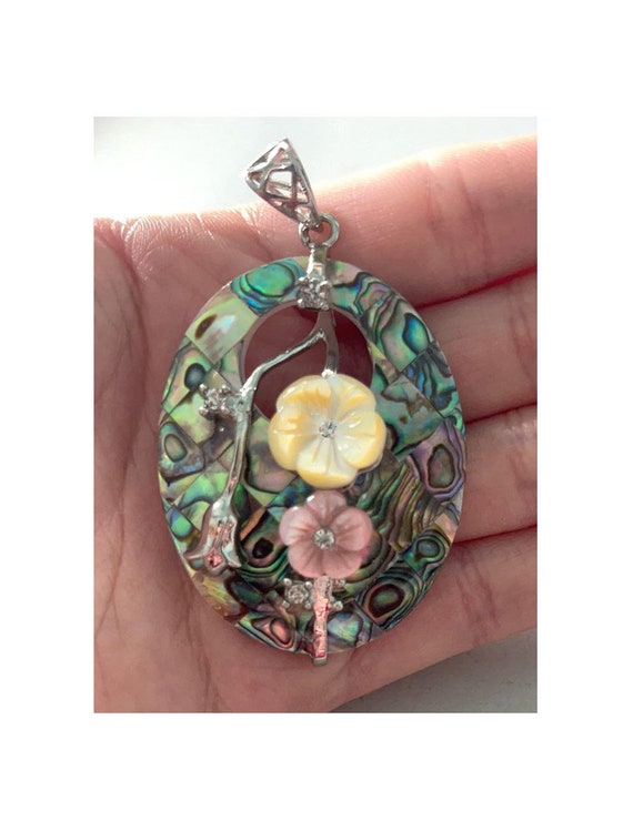 Abalone Shell Pendant Sea Shell Jewelry Oval Shape Mosaic Etsy 日本 Abalone Shell Pendant Sea Shell Jewelry Oval Shape Mosaic Etsy 日本
