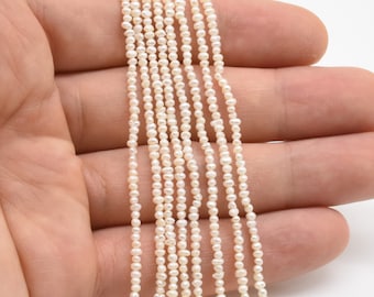 2-2.5mm seed pearl, smallest freshwater pearl, tiny pearls, potato seed pearls, genuine culture pearl beads, seed pearl wholesale, FS300-WS