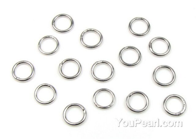 925 Sterling Silver Jump Rings, Open Snap Close Rings, 4 mm 5 mm or 6 – A  Girls Gems