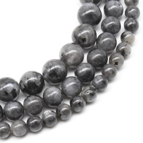 Dakota Stones Gemstone Beads, Labradorite, Star Cut Faceted Round 8mm (14.75 inch Strand)