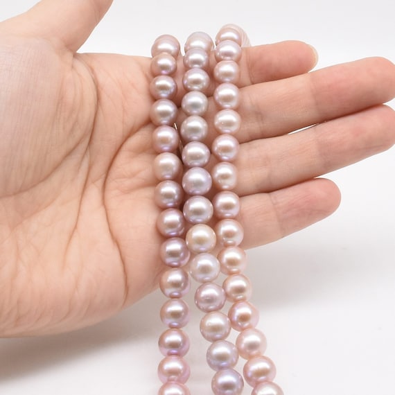 Lavender freshwater pearls deals