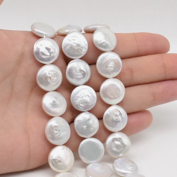 big flat beads