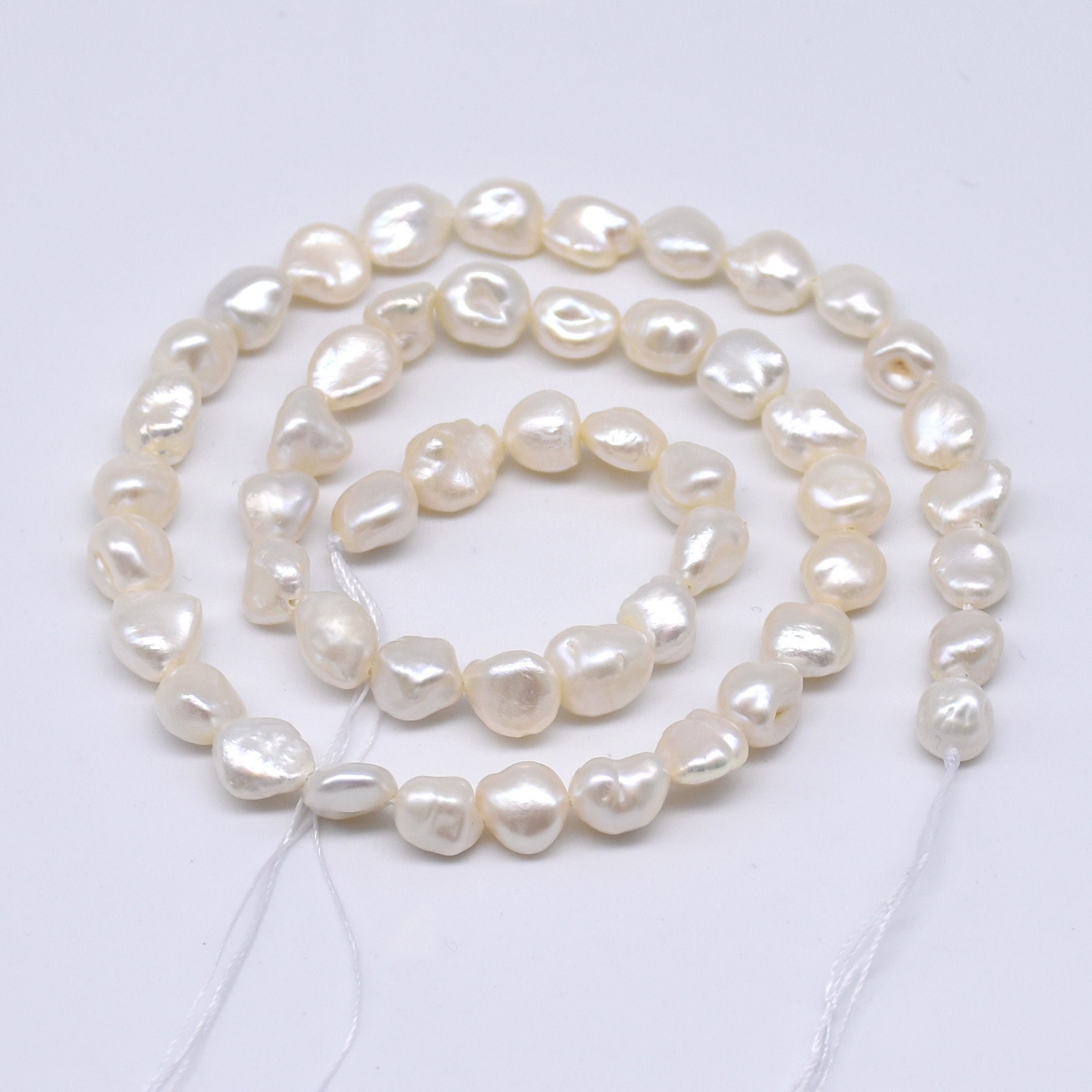 49 Whte Kesh Pearl Cz Pave Chan Long Necklace | eBay | Colorful