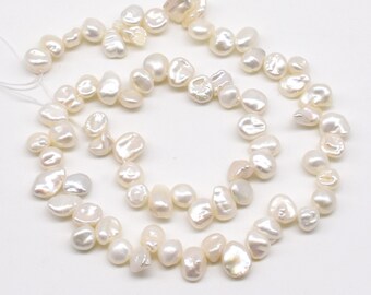22 mm SQUARE reborn Keshi nucléés Freshwater Pearl Pendentif Boucle d'oreille Set Fleur 22 mm SQUARE reborn Keshi nucléés Freshwater Pearl Pendentif Boucle d'oreille Set Fleur