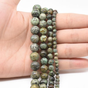 Africa turquoise beads, natural turquoise gemstone beads, 4mm 6mm 8mm 10mm, genuine gem stone loose beads, full strand on sale, AFT20X0