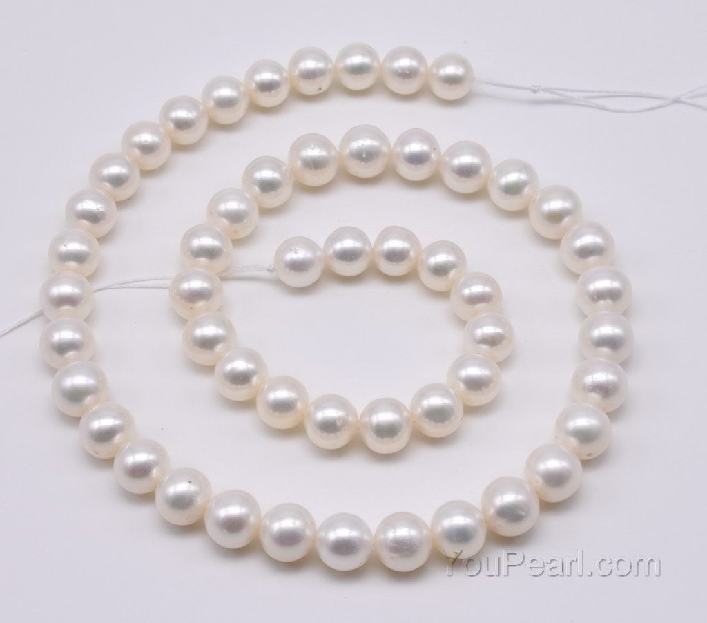 Light Brown Color Near Round Shape Genuine Freshwater Pearl Strand 8 To 8.5 MM Light Brown Color Near Round Shape Genuine Freshwater Pearl Strand 8 To 8.5 MM