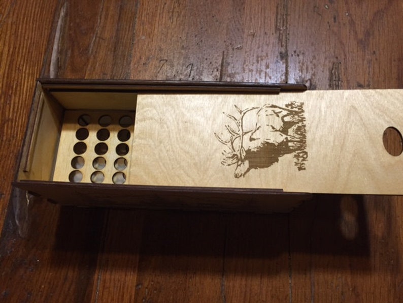 Groomsman Gift Engraved Ammo Box Wooden Bullet Box Wooden Etsy