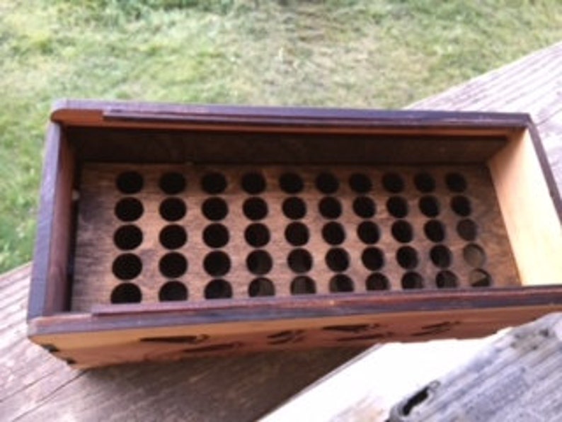 Engraved Ammo Box Engraved Bullet Box Wooden Bullet Box Etsy