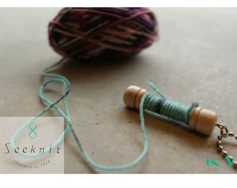 Seeknit, Wraps Per Inch Took Measuring Tool, Key Chain
