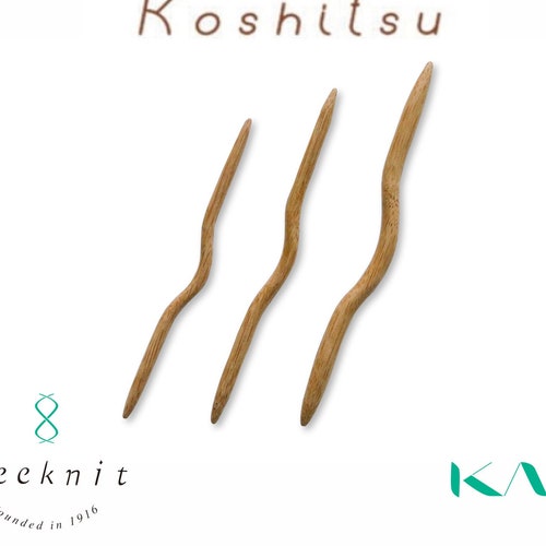 Seeknit Cable Stitch Holders Set of 3 Bamboo Knitting Etsy