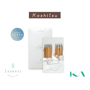 Seeknit CURVE 硬質 15 cm L Set / 紙袋入り ID 60258 紙封筒