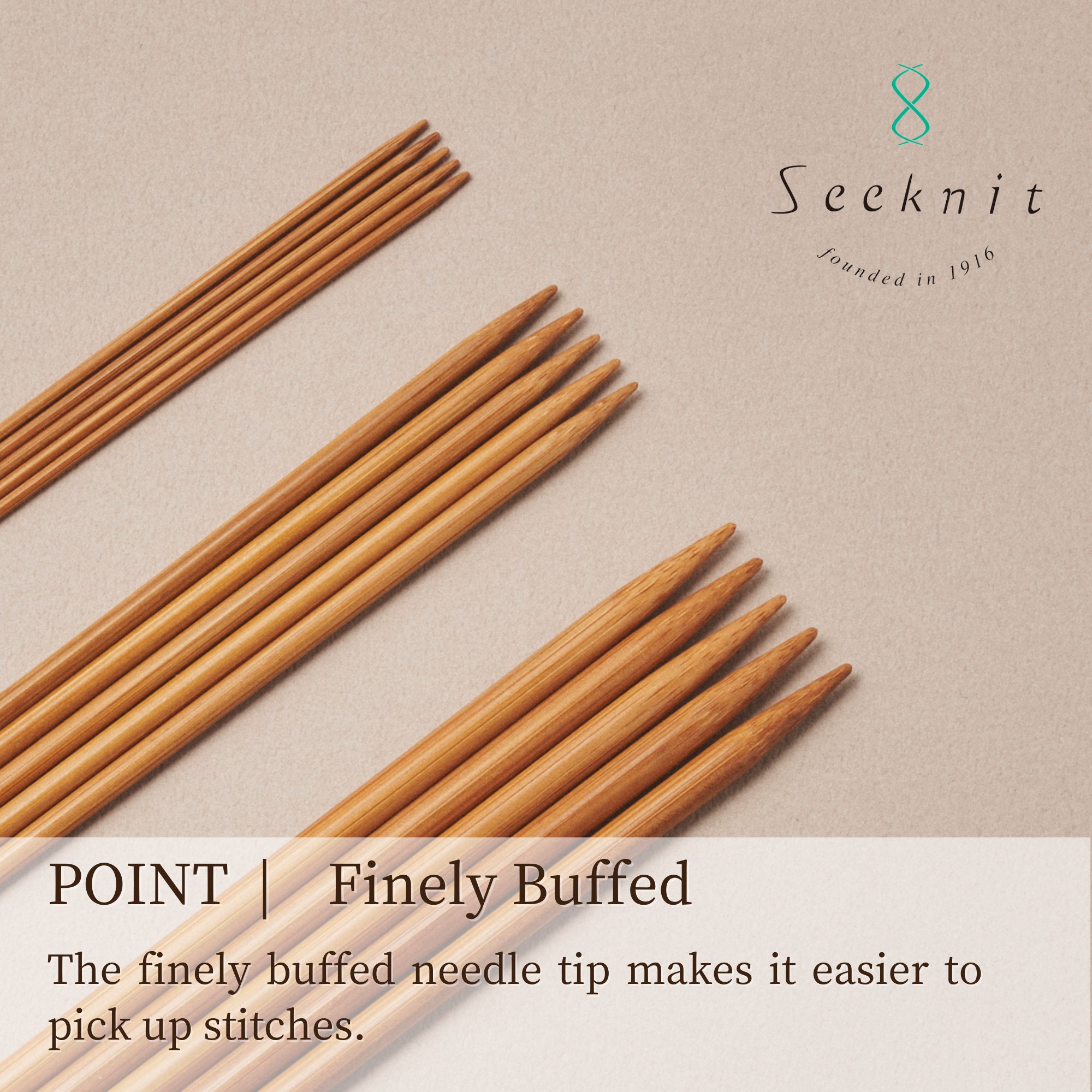 Seeknit Koshitsu Premium Set 2, Bamboo Interchangeable