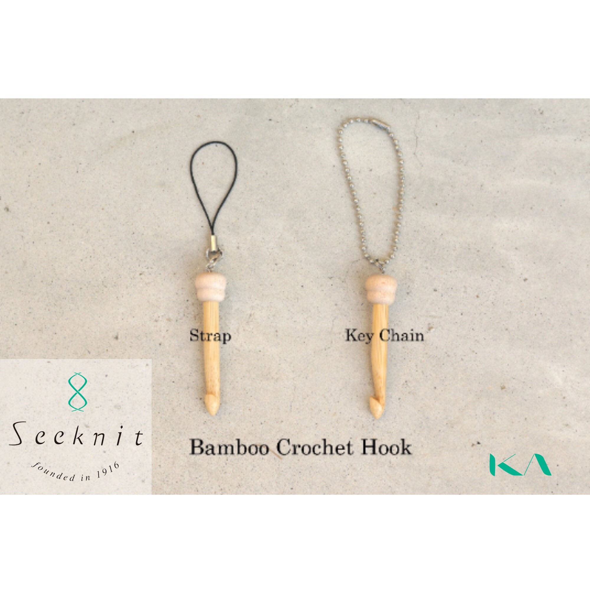 Seeknit, KA, Crochet Hooks With Bamboo Tips, Koshitsu Knitting Needle, Bamboo  Crochet Hooks 