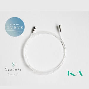 Seeknit CURVE, verwisselbare koorden, breinaalden kabels, verwisselbare delen, lengte in 5 cm tot 125 cm (2 inch tot 49 inch)
