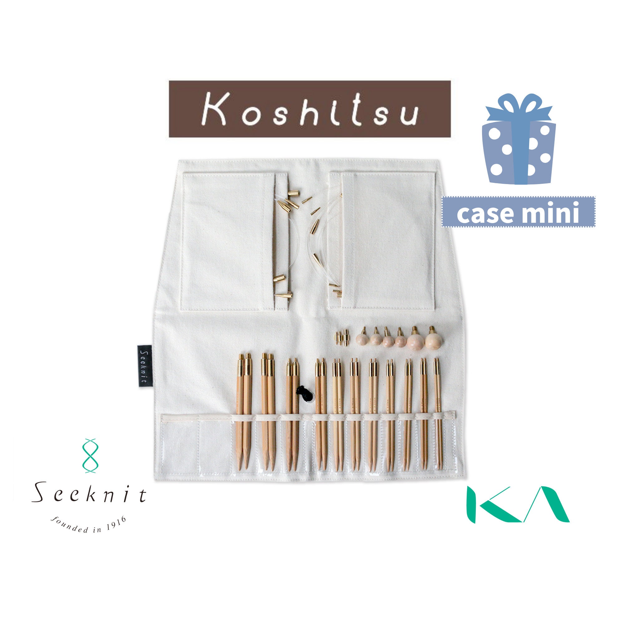 Seeknit Umber 切替輪針 国内サイズ 10cmセット 【1】 SeeknitケースⅡ