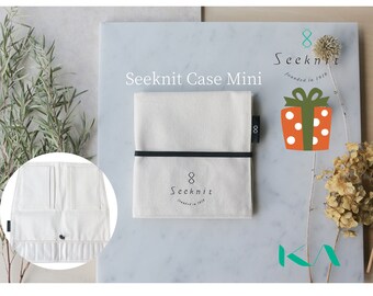 Seeknit Case Mini with 14 pockets for Interchangeable Knitting Needles, Knitting Needle Cases, Storage, Organizer , Needle Case, ID59732