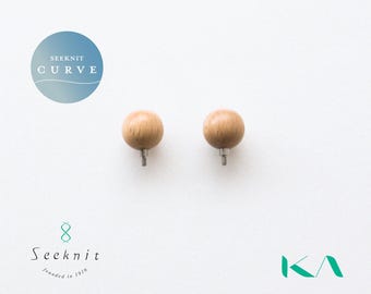 Topes de cable intercambiables Seeknit CURVE, piezas intercambiables, juego de 2, tamaños M1.8 y M2