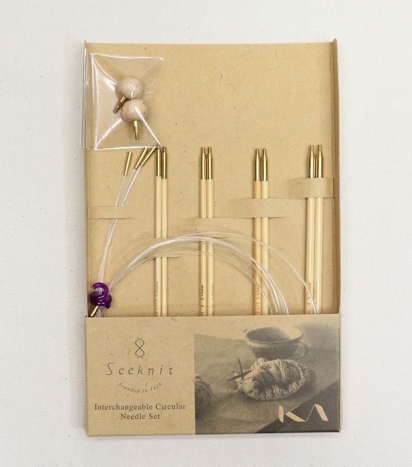 Seeknit KA Interchangeable Circular Needles Set 5 / Etsy