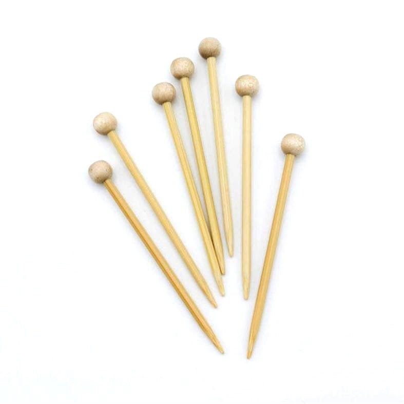 Seeknit KA Bamboo Marking Pins Knitting Needle Set of 10 Etsy Canada