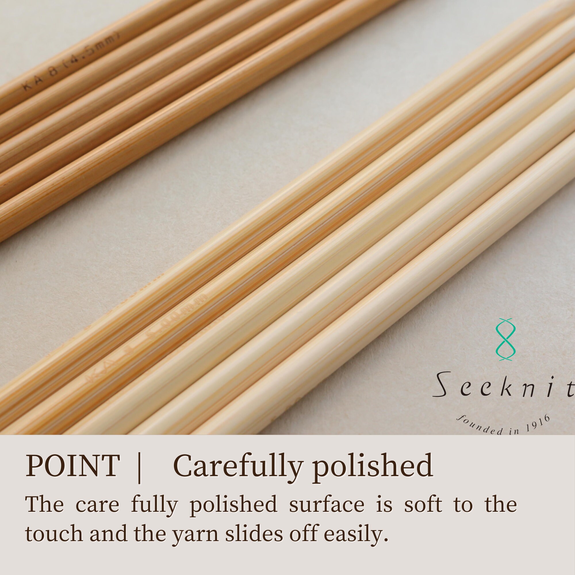 Seeknit Shirotake Premium Set 2, 12.5 Cm / 5 Inch, Seeknit Case 2