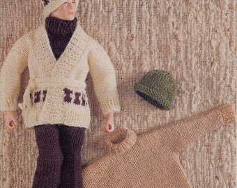Action Man Knitting Pattern - Etsy UK