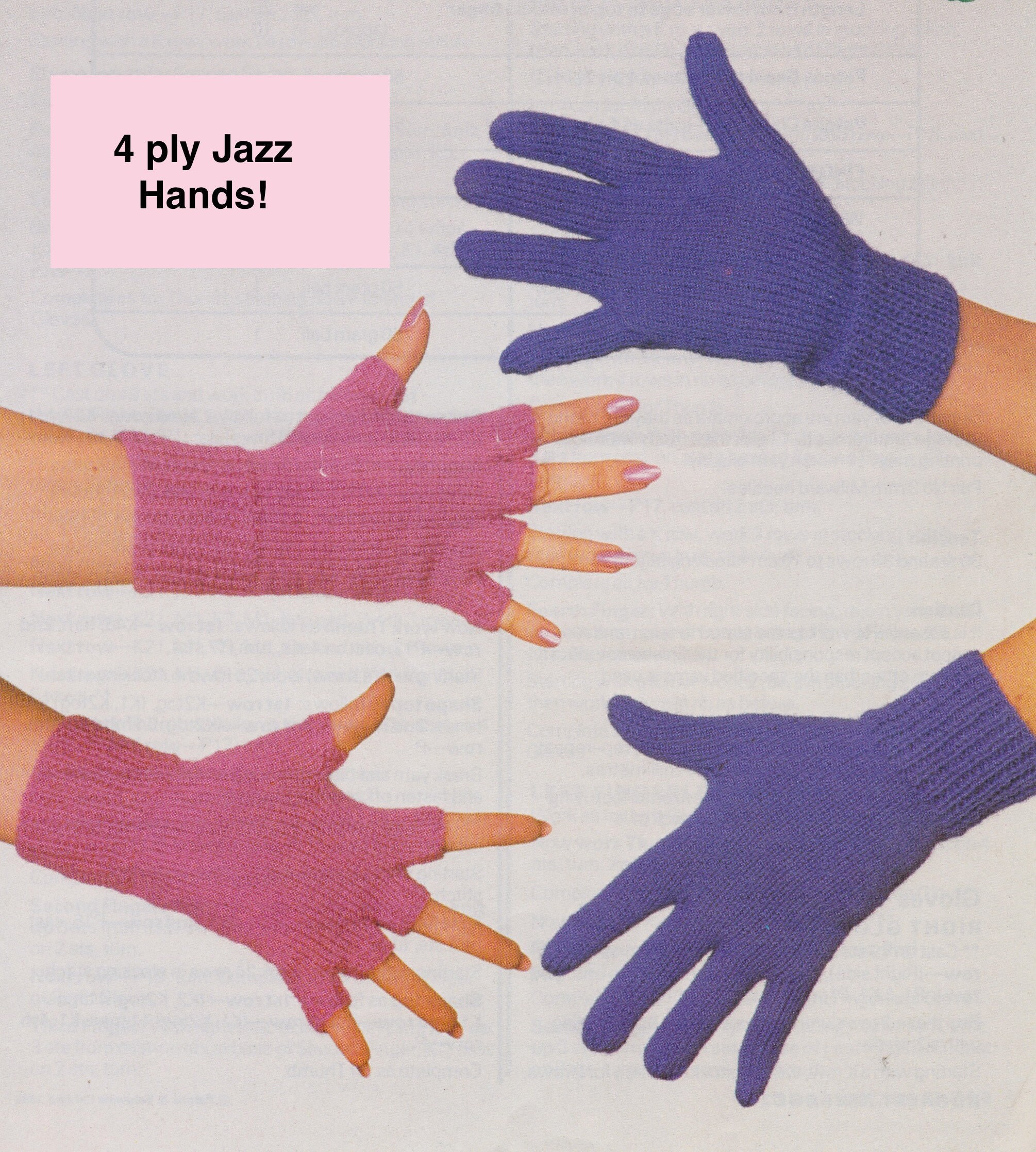 five finger half gloves