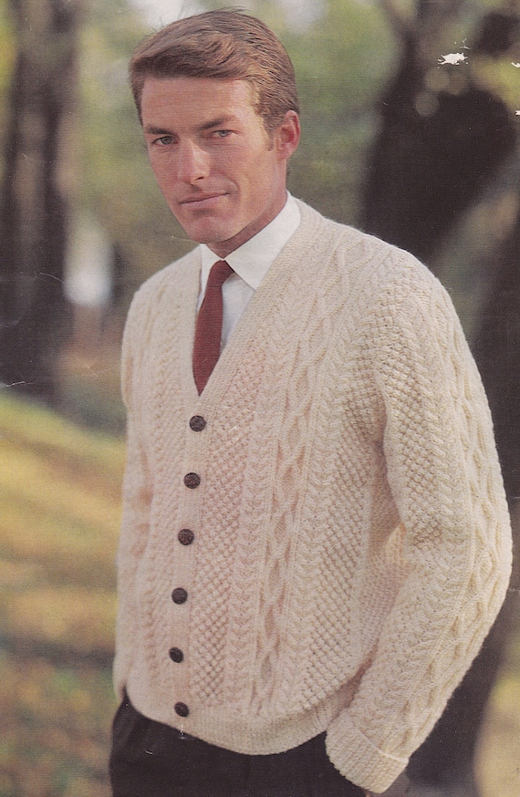 Aran cable best sale cardigan