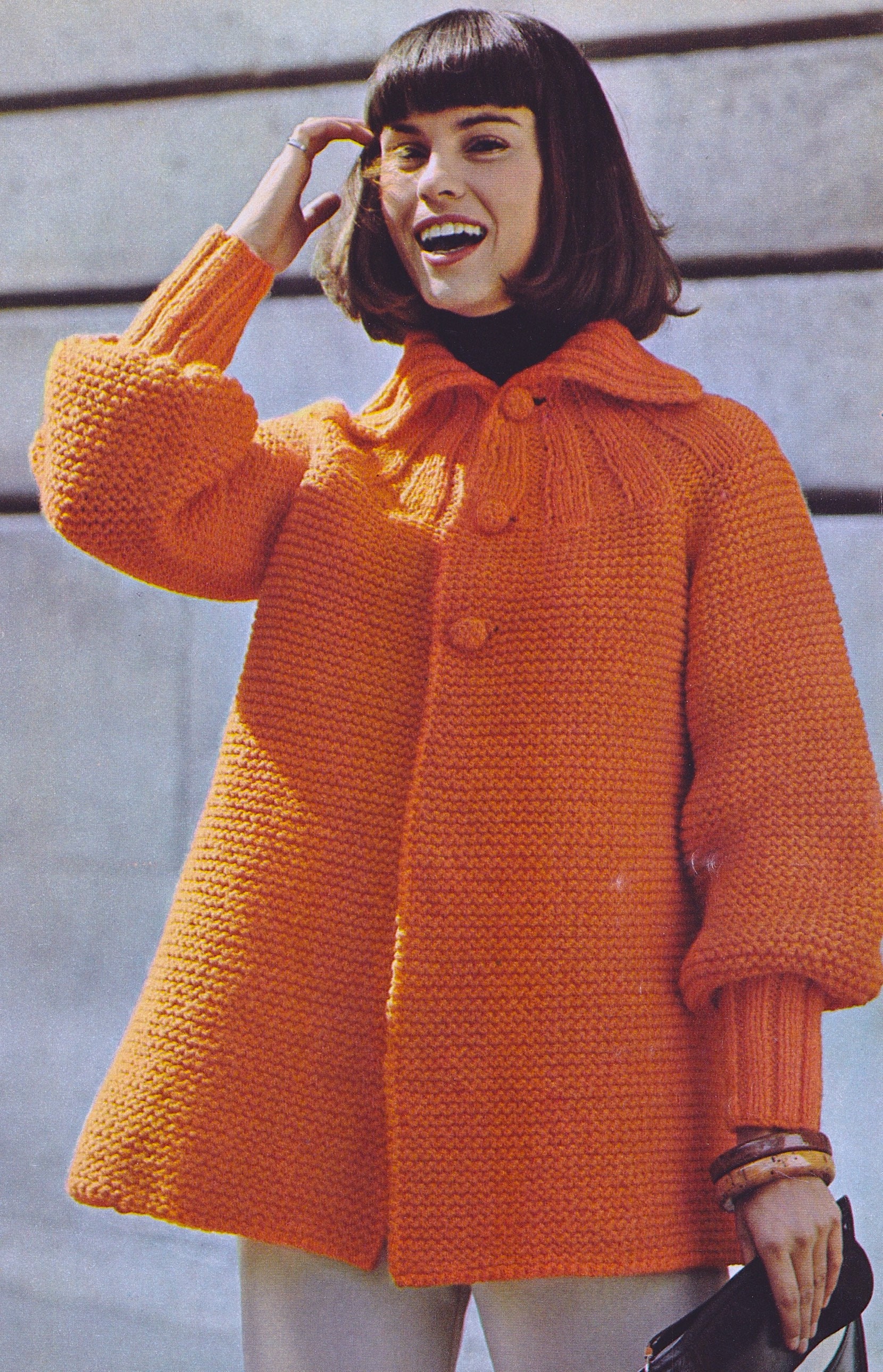 Cardigan Donna Maglia Grossa Manica A Bolle - A2ZUKFASHION - Prodotto In Italia
