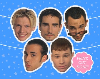 Bannière de fête Backstreet Boys - Décorations de fête Backstreet Boys - Fête imprimable Backstreet Boys - Accessoires de fête Backstreet Boys - VENTE