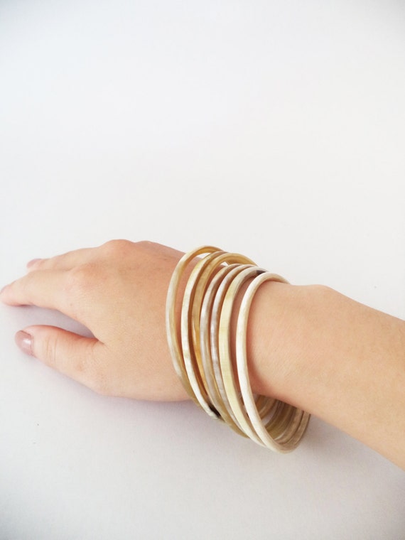 Bangle Bracelet Set Bracelet Set Horn 