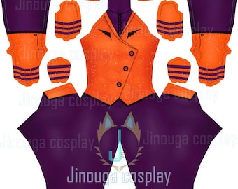 Halloween Chat pattern - original design by JinougaCosplay  (download file)