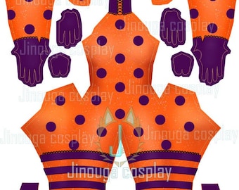 Halloween bug pattern - original design by JinougaCosplay  (download file)